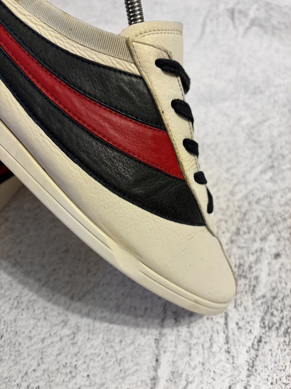 Gucci Gucci Falacer Hebron Bee Embroidery Leather Low Top Sneakers Size US 7 / EU 40 - 6 Thumbnail