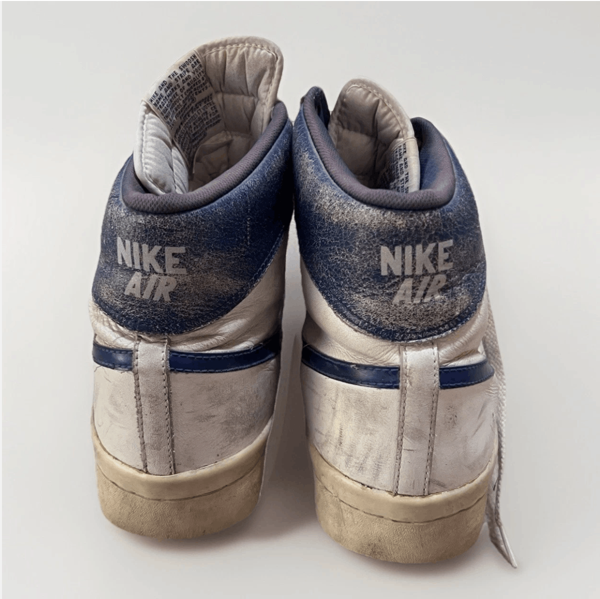 Nike Nike Air Ship Original White x Blue 1984 Sneakers Size US 13 / EU 46 - 5 Thumbnail