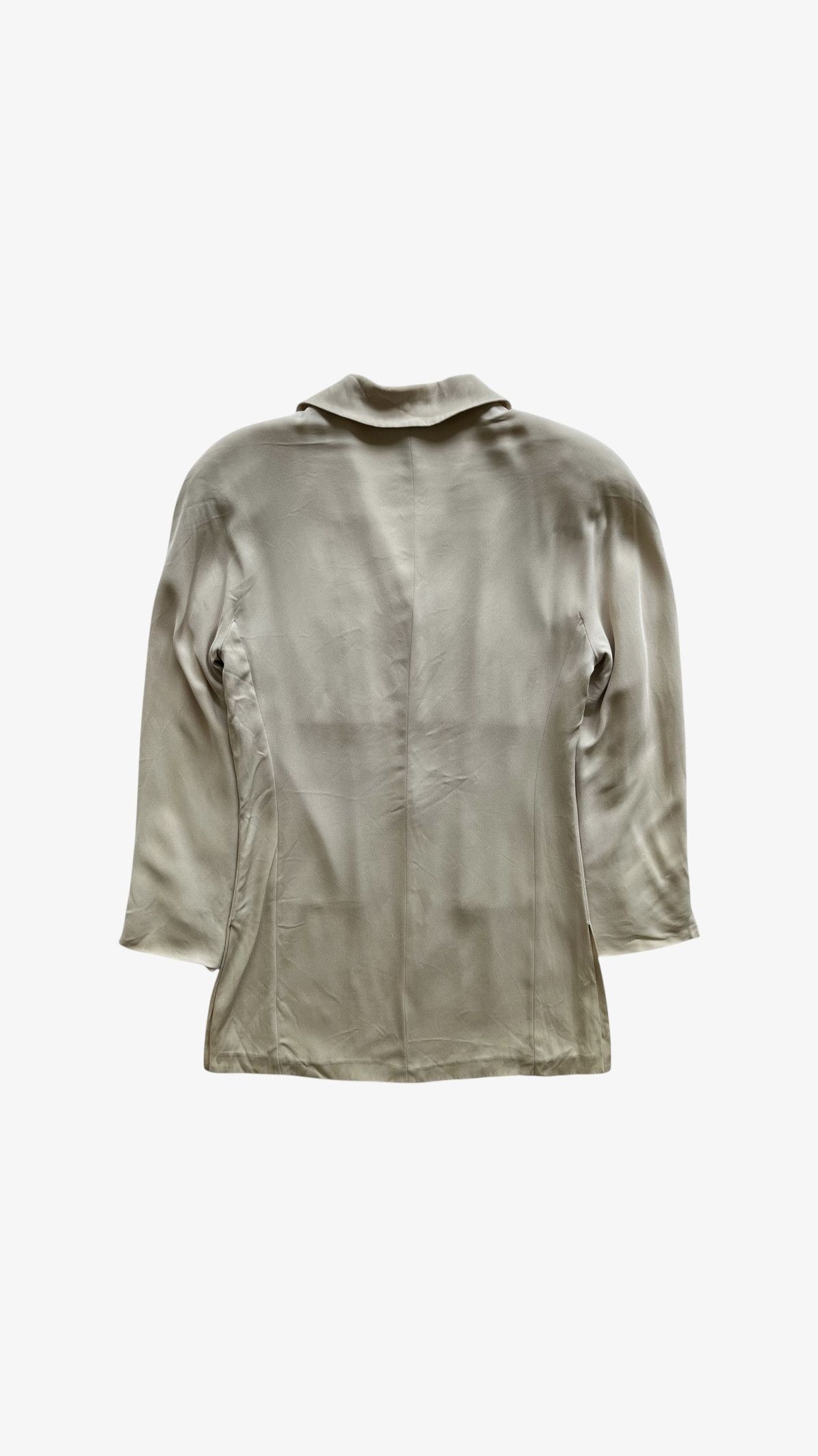Sportmax Vintage Y2K Women's Max Mara Sportmax Cream Coat Size S / US 4 / IT 40 - 3 Thumbnail