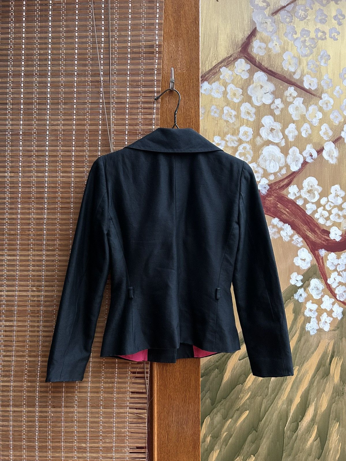 Versace × Vintage Vintage 90’s Gianni Versace Couture One Button Blazer Jacket Size XS / US 0-2 / IT 36-38 - 2 Thumbnail