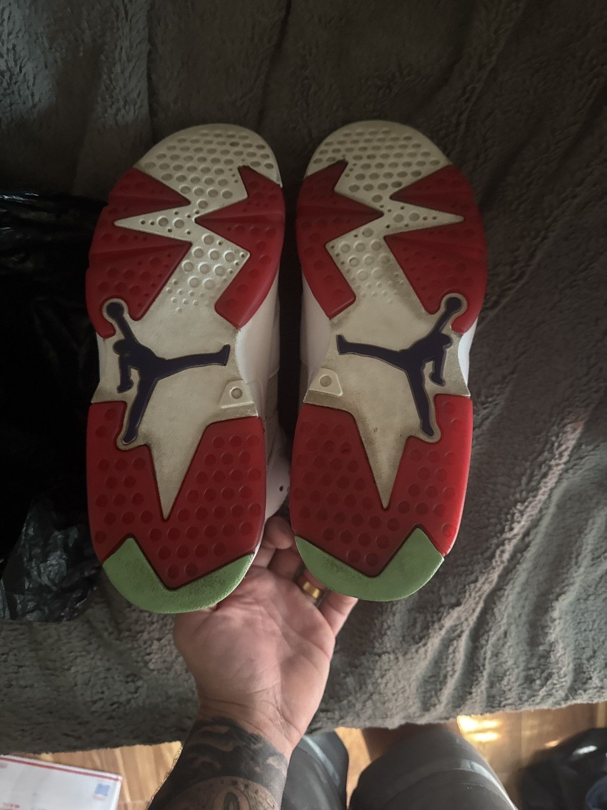Jordan Brand Jordan 6 hare Size US 10.5 / EU 43-44 - 3 Thumbnail