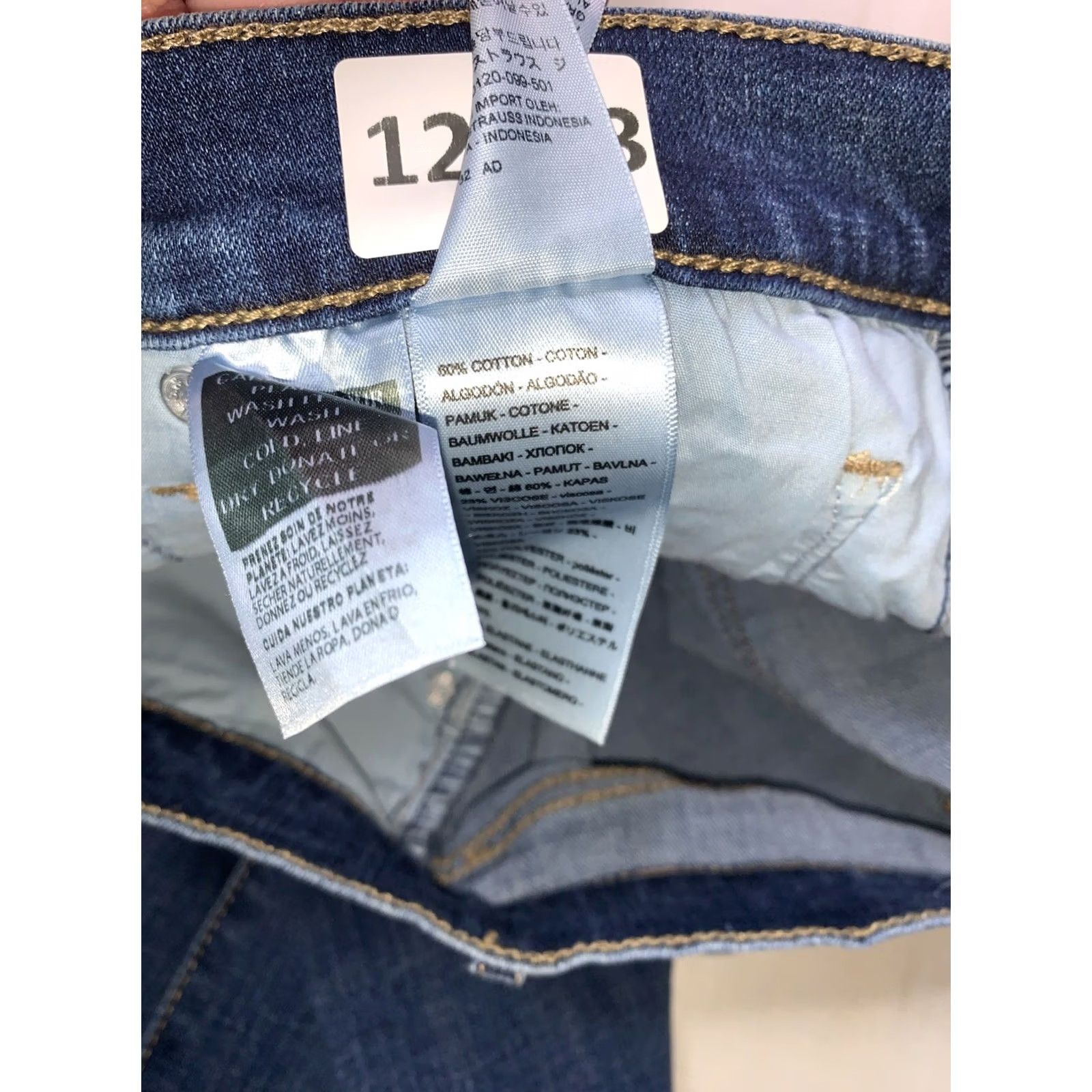 Levi's Levi’s Classic Bootcut Stretch Mid Rise Jeans Women’s 8 Blue Denim Regular Inseam 30 Size 30" / US 8 / IT 44 - 6 Thumbnail