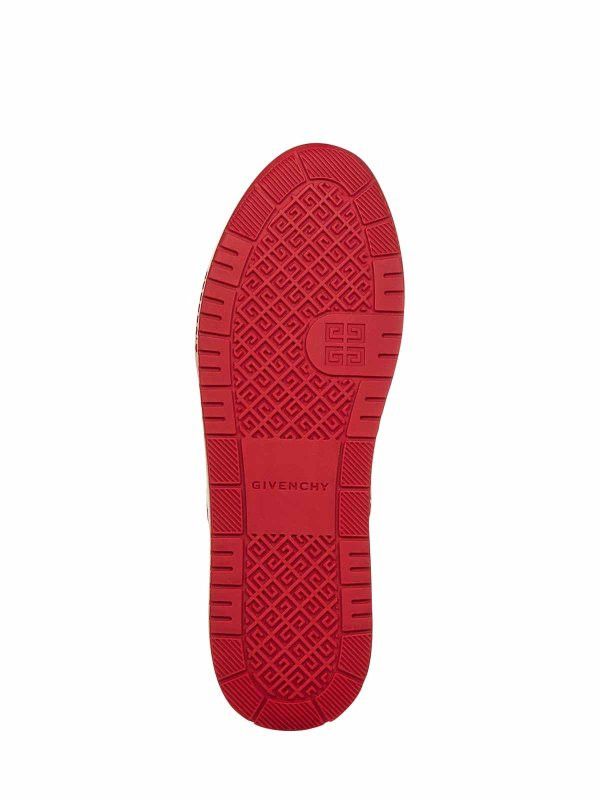 Givenchy o1srvl11e1224 4G Logo Detailed Lop Top Sneakers in Red/White Size US 7 / EU 40 - 7 Thumbnail