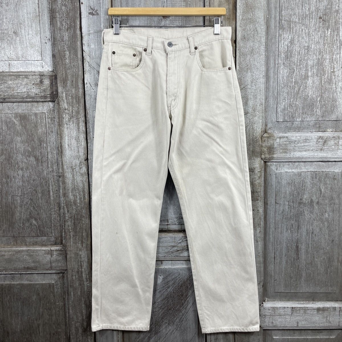 Levi's × Vintage Vintage Levi's 702 BIG E Corduroy Jeans Size US 30 / EU 46 - 1 Thumbnail