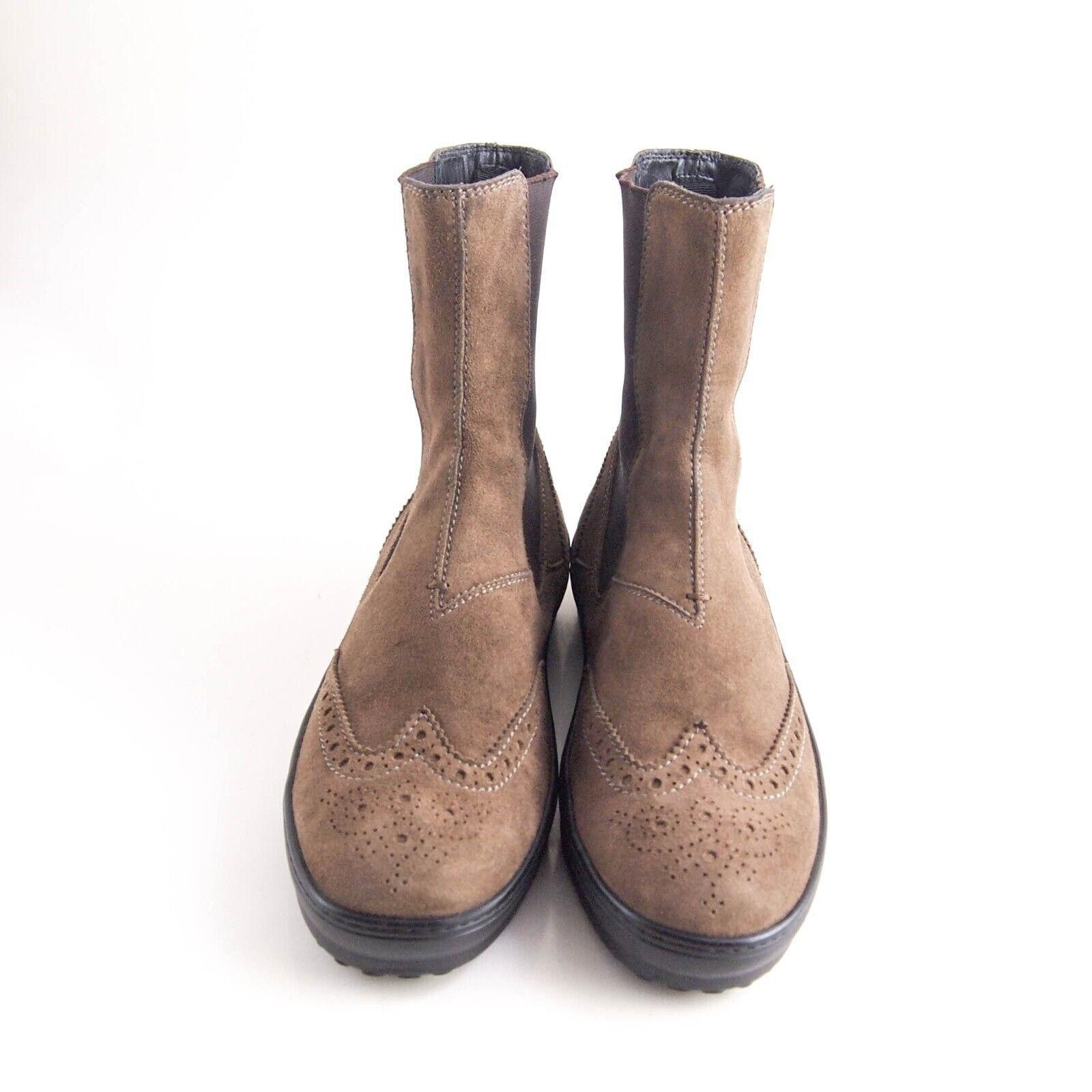 Tod's TOD's Chelsea Boots Brown Suede Womens US 6.5 EU 36.5 Size US 6.5 / IT 36.5 - 3 Thumbnail