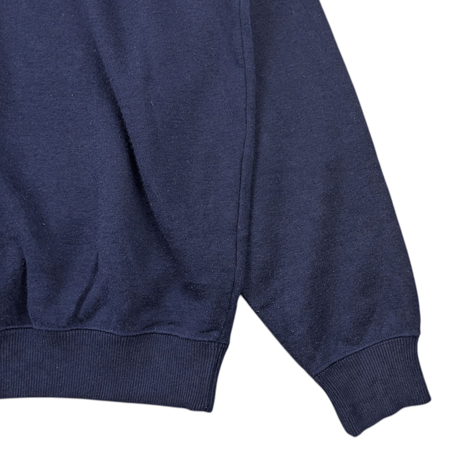Uniqlo Vintage 90's UNIQLO Dark Blue Sweatshirts Jumper Pullover Size US M / EU 48-50 / 2 - 6 Thumbnail