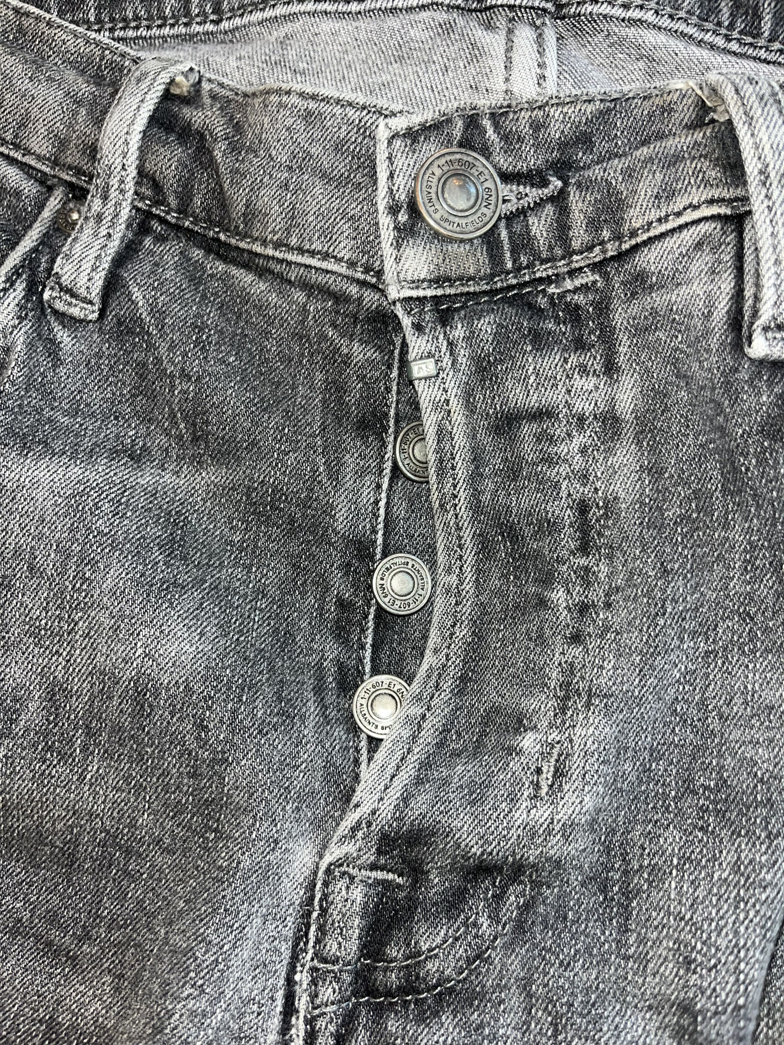 Allsaints Allsaints Gray Rex Denim Size US 32 / EU 48 - 5 Thumbnail