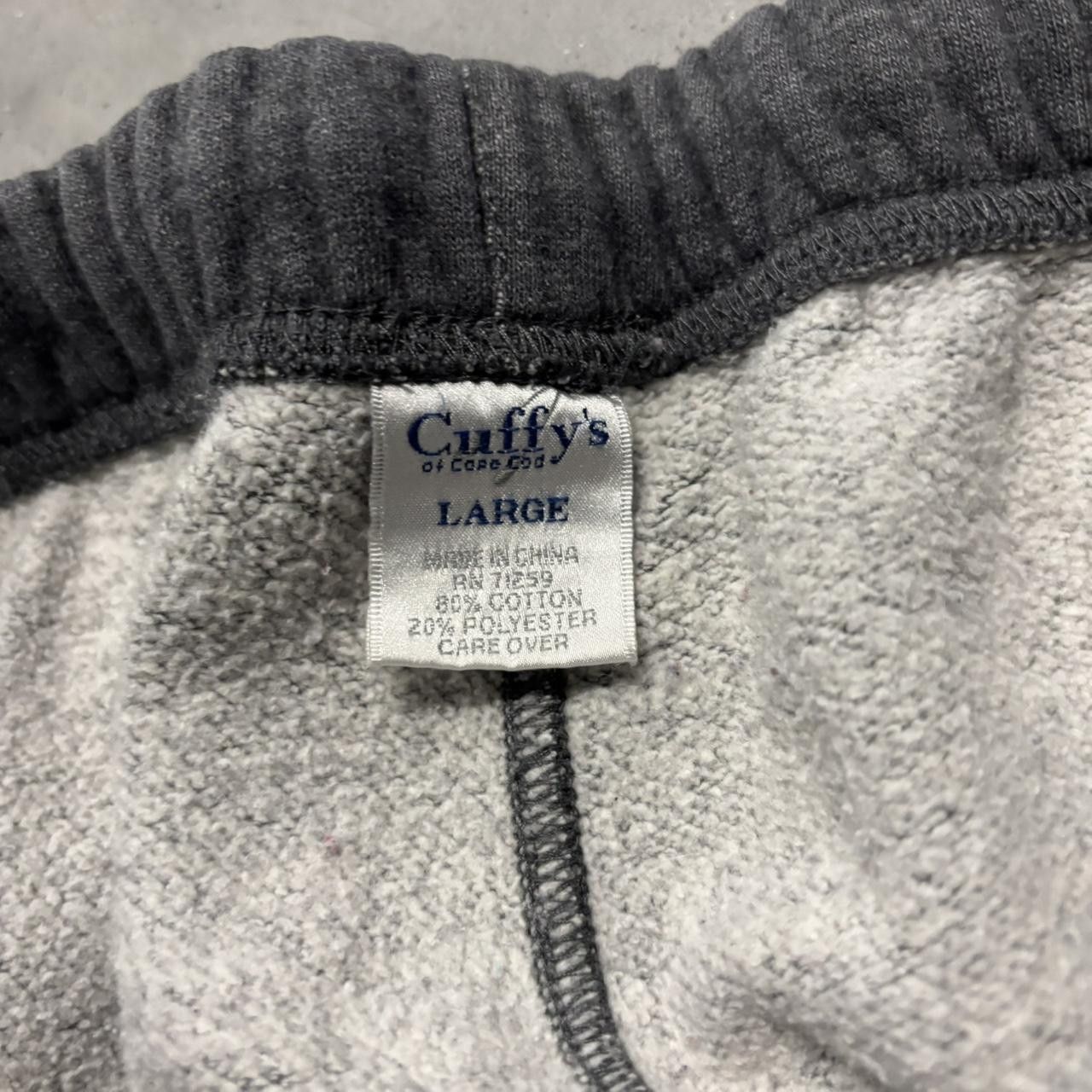 Japanese Brand × Vintage Crazy Vintage Y2K/2000s Baggy Dark Grey Skater Style Essential Sweatpants! Size US 34 / EU 50 - 6 Thumbnail