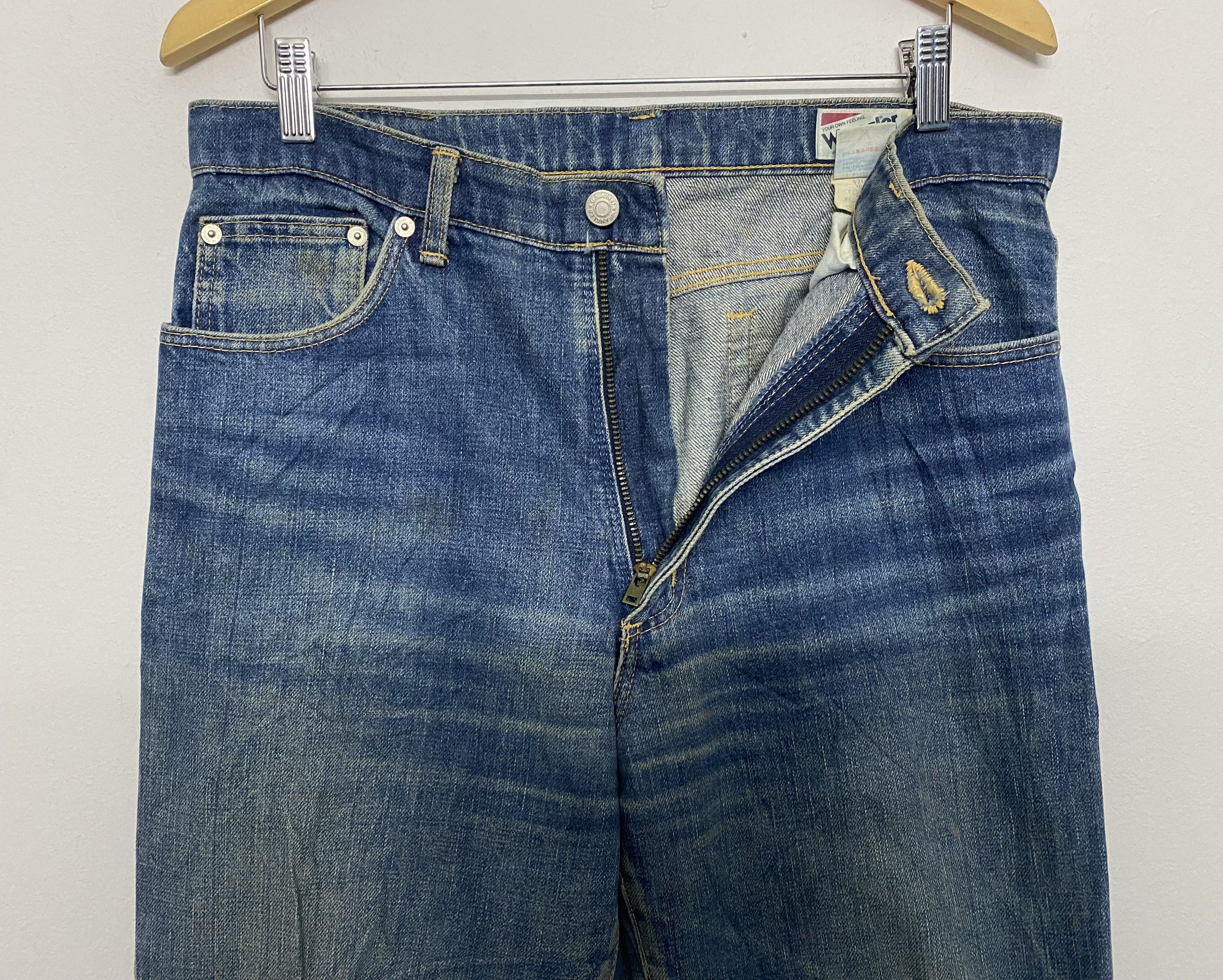 Wrangler RARE Wrangler 8210 SDAN Denim Jeans Size US 32 / EU 48 - 5 Thumbnail