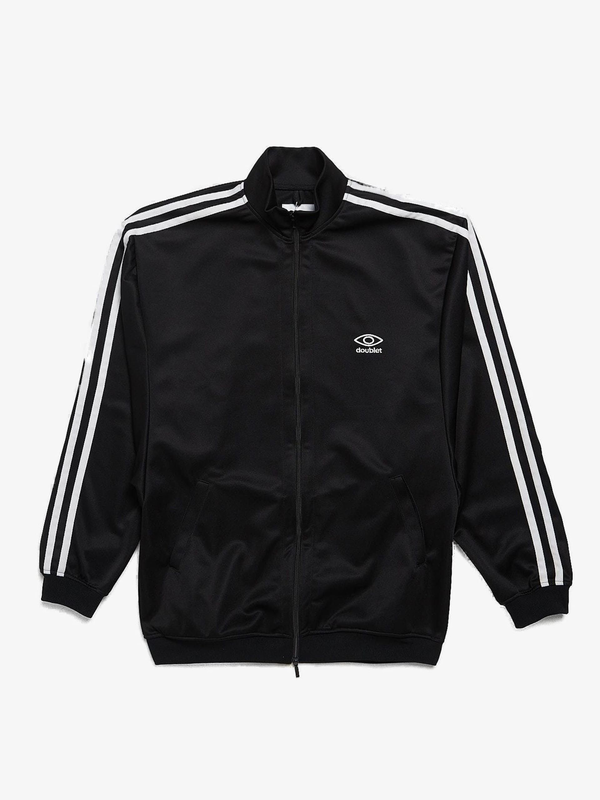 Doublet Black Invisible Polyester Suit Track Jacket | Grailed