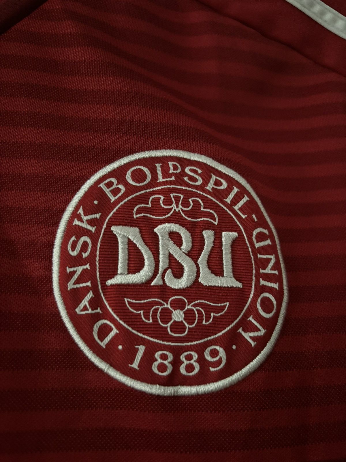 Adidas Denmark 2014 Home Kit Size US S / EU 44-46 / 1 - 2 Thumbnail