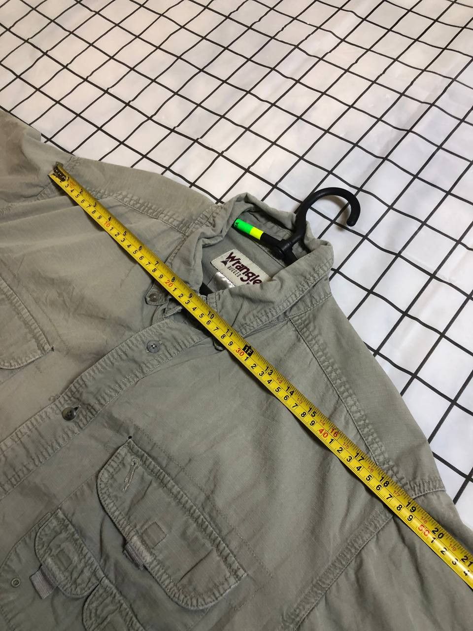 Wrangler STREETWEAR WRANGLER WESTERN Army Green Shirt Size US XL / EU 56 / 4 - 14 Thumbnail