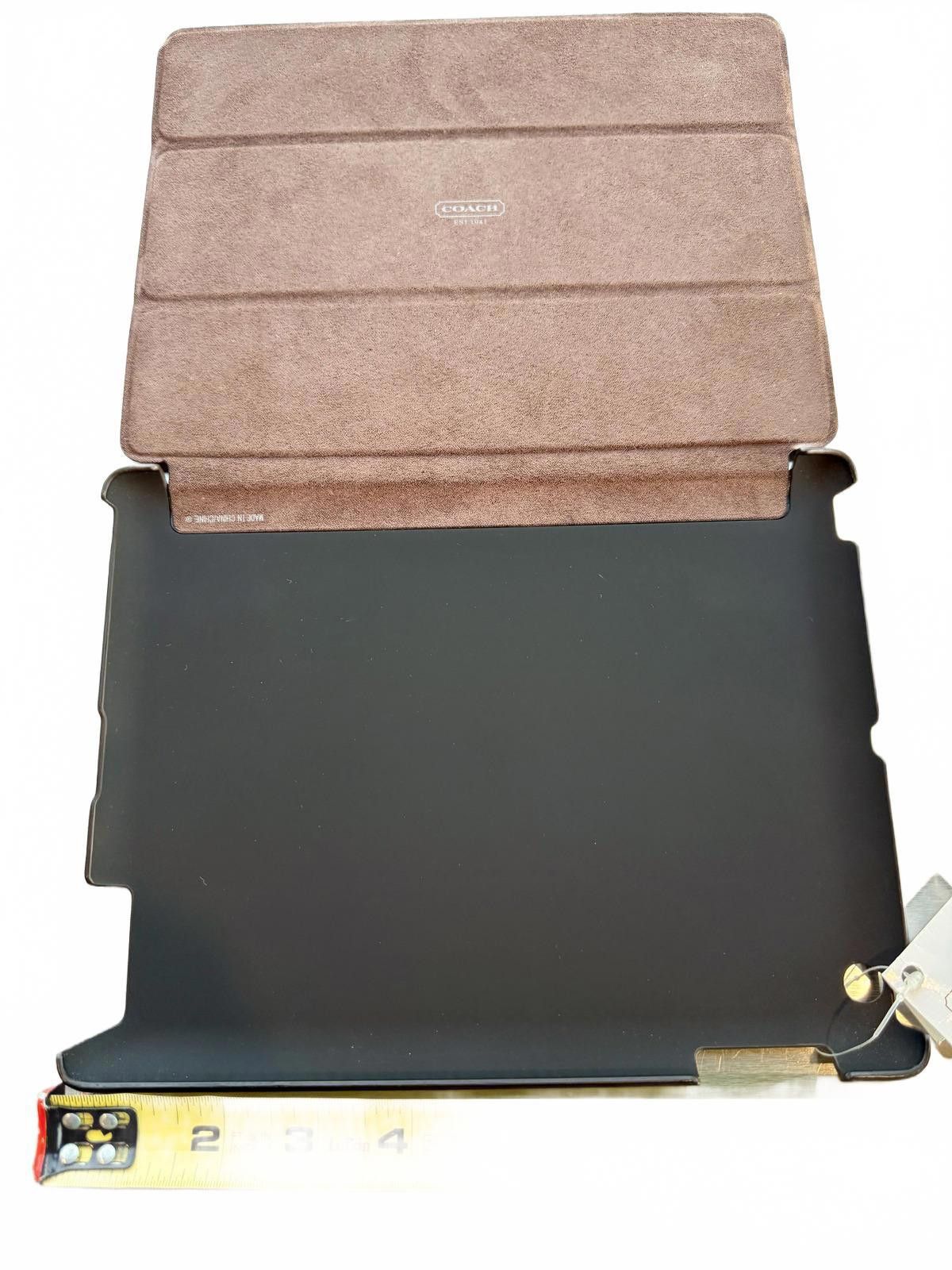 Coach Coach F66018Mahogany Leather iPad Case Cover Smart Stand NWT Size ONE SIZE - 7 Thumbnail