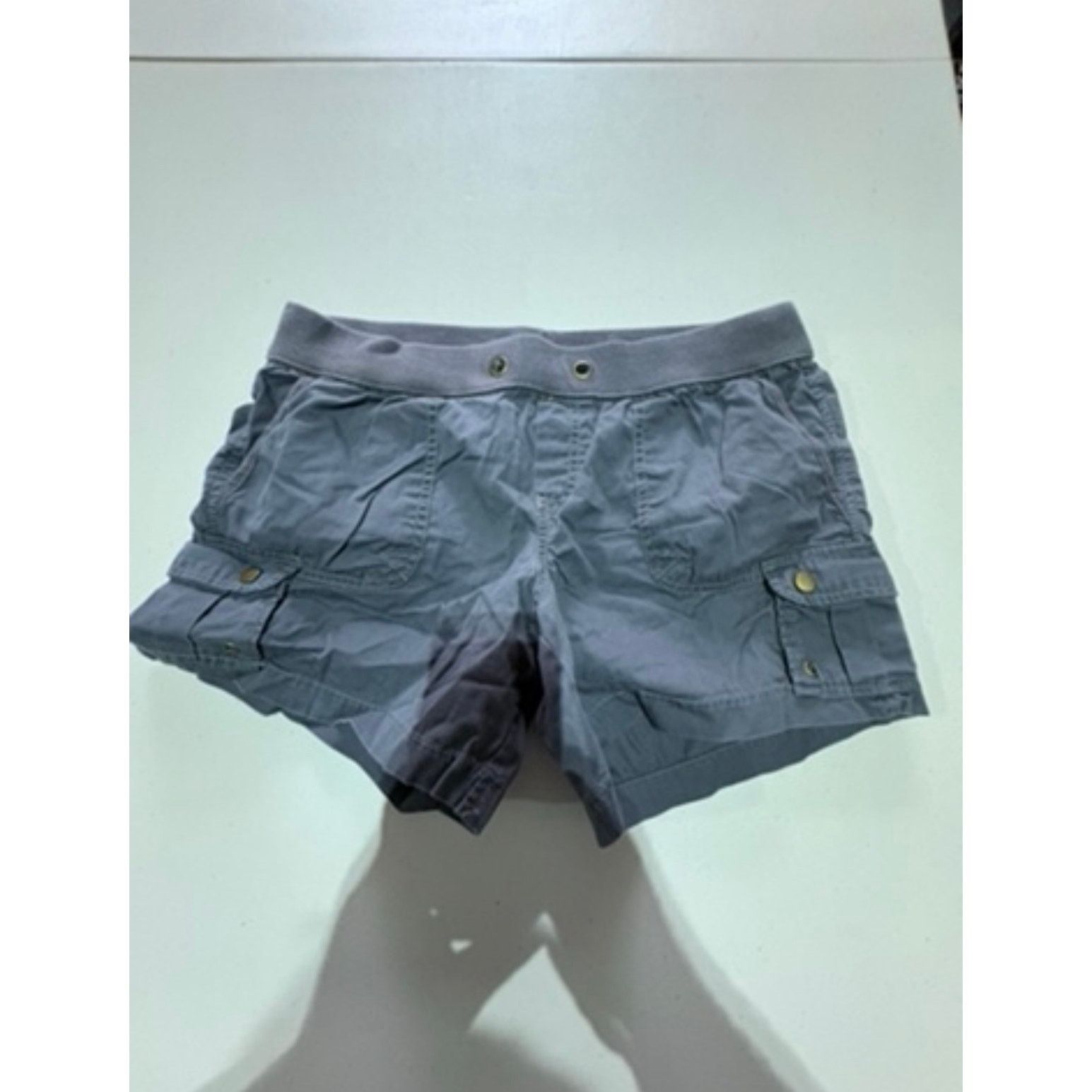 Lou & Grey Lou & Grey Women’s Gray Cargo Shorts Size Medium Low Rise Size 28" / US 6 / IT 42 - 2 Thumbnail