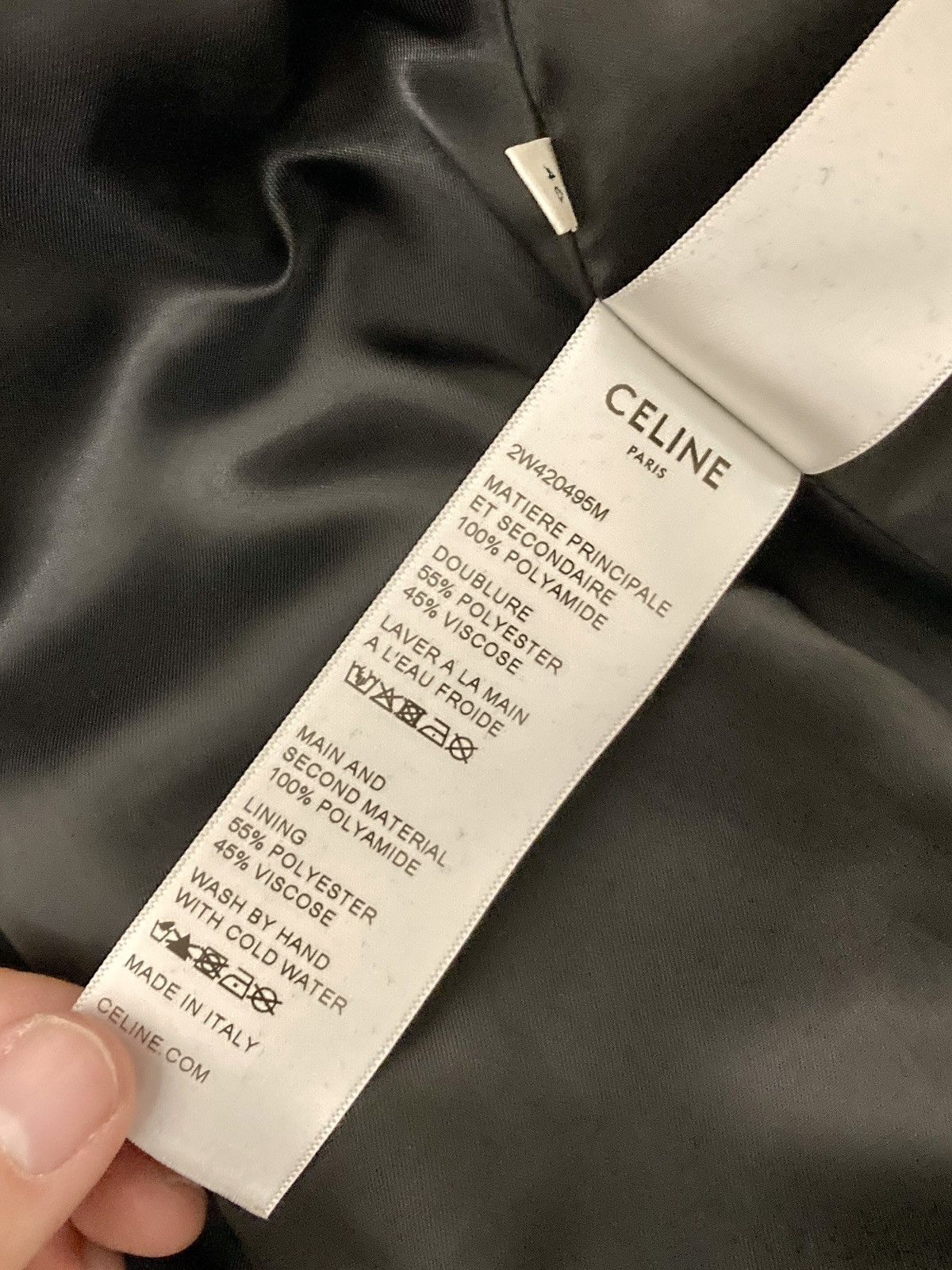 Hedi Slimane CELINE BY HEDI SLIMANE 21AW/FW CHECKERBOARD JACKET Size US S / EU 44-46 / 1 - 9 Thumbnail