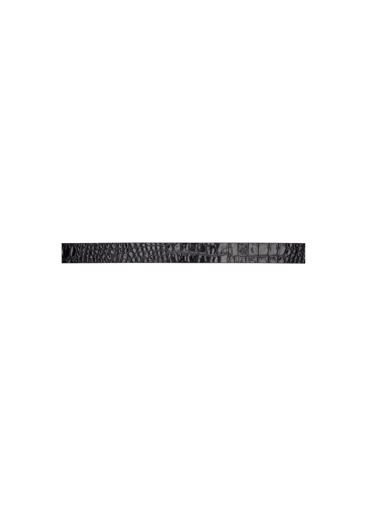 Vivienne Westwood VIVIENNE WESTWOOD Black Line Orb Buckle Belt Size ONE SIZE - 2 Thumbnail