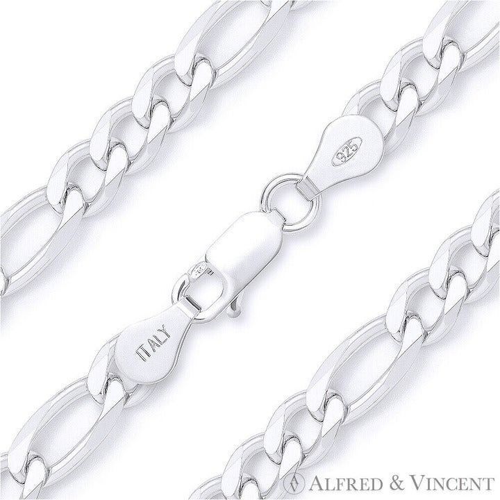 Other 5.5mm Figaro / Figaroa Link Italian Chain Anklet Size 9 Size ONE SIZE - 1 Thumbnail