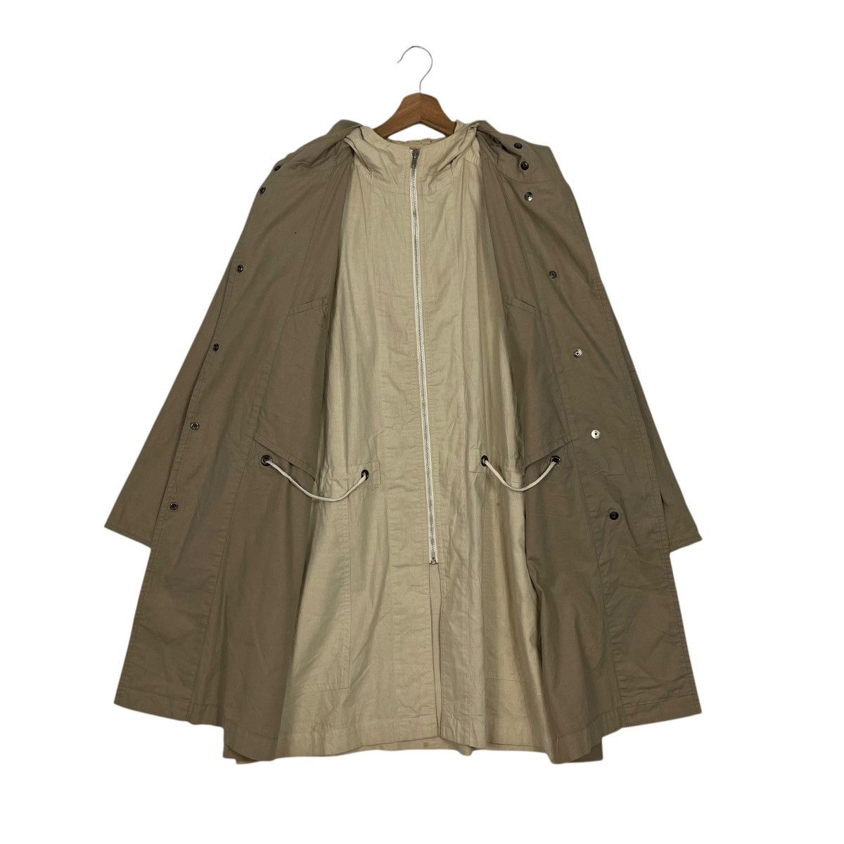 Issey Miyake Vintage 80s Issey Miyake Sport Hooded Jacket Size L / US 10 / IT 46 - 10 Thumbnail