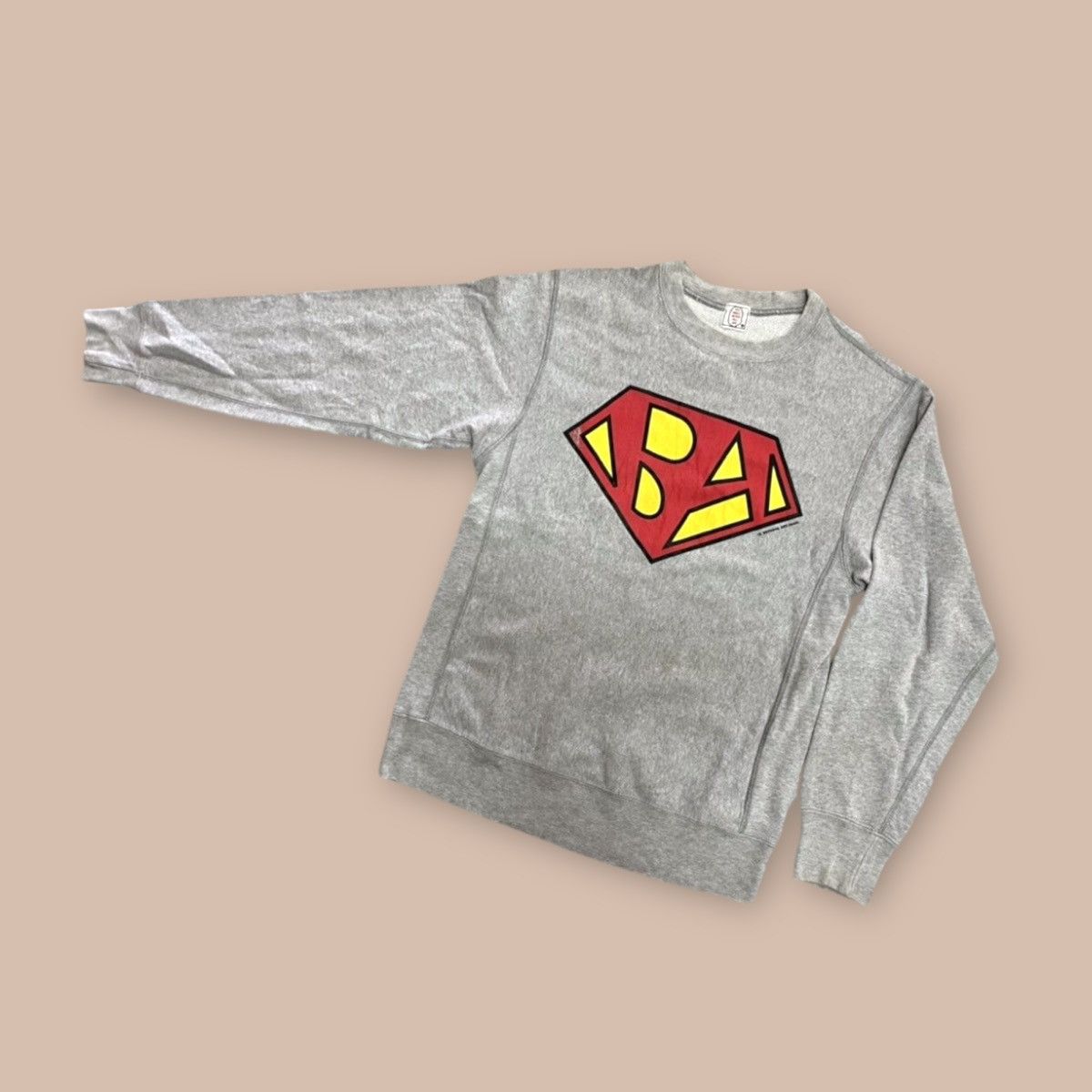 Bape OG Bape “Bapeman” logo Sweatshirt Size US S / EU 44-46 / 1 - 1 Thumbnail