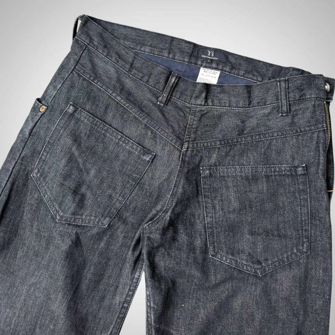 Yohji Yamamoto Y’s by Yohji Yamamoto Asymmetrical Sideways Denim Size US 34 / EU 50 - 6 Thumbnail