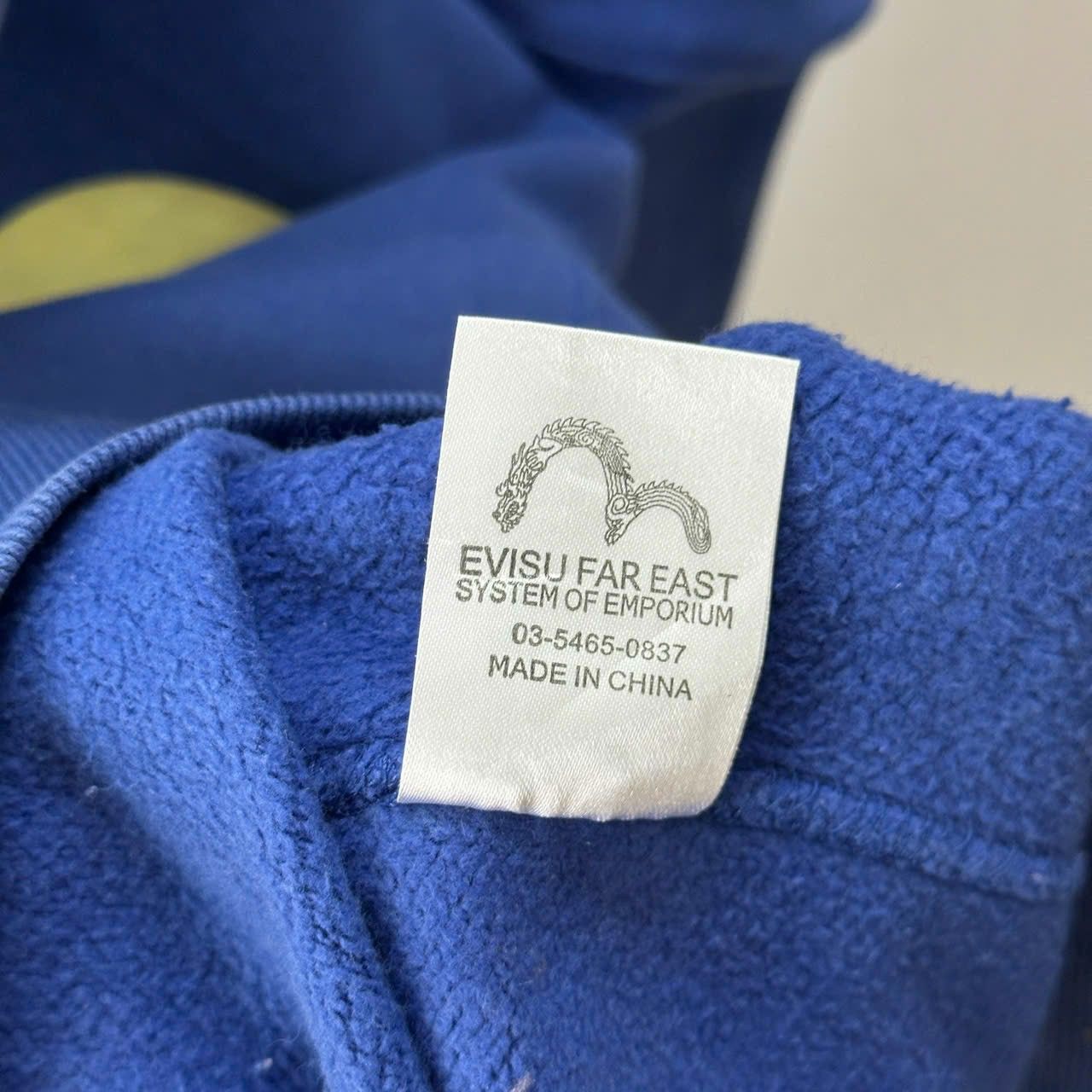 Evisu × Japanese Brand 2000s Evisu Donna Center Logo Hoodir Zip Up Size S / US 4 / IT 40 - 8 Thumbnail