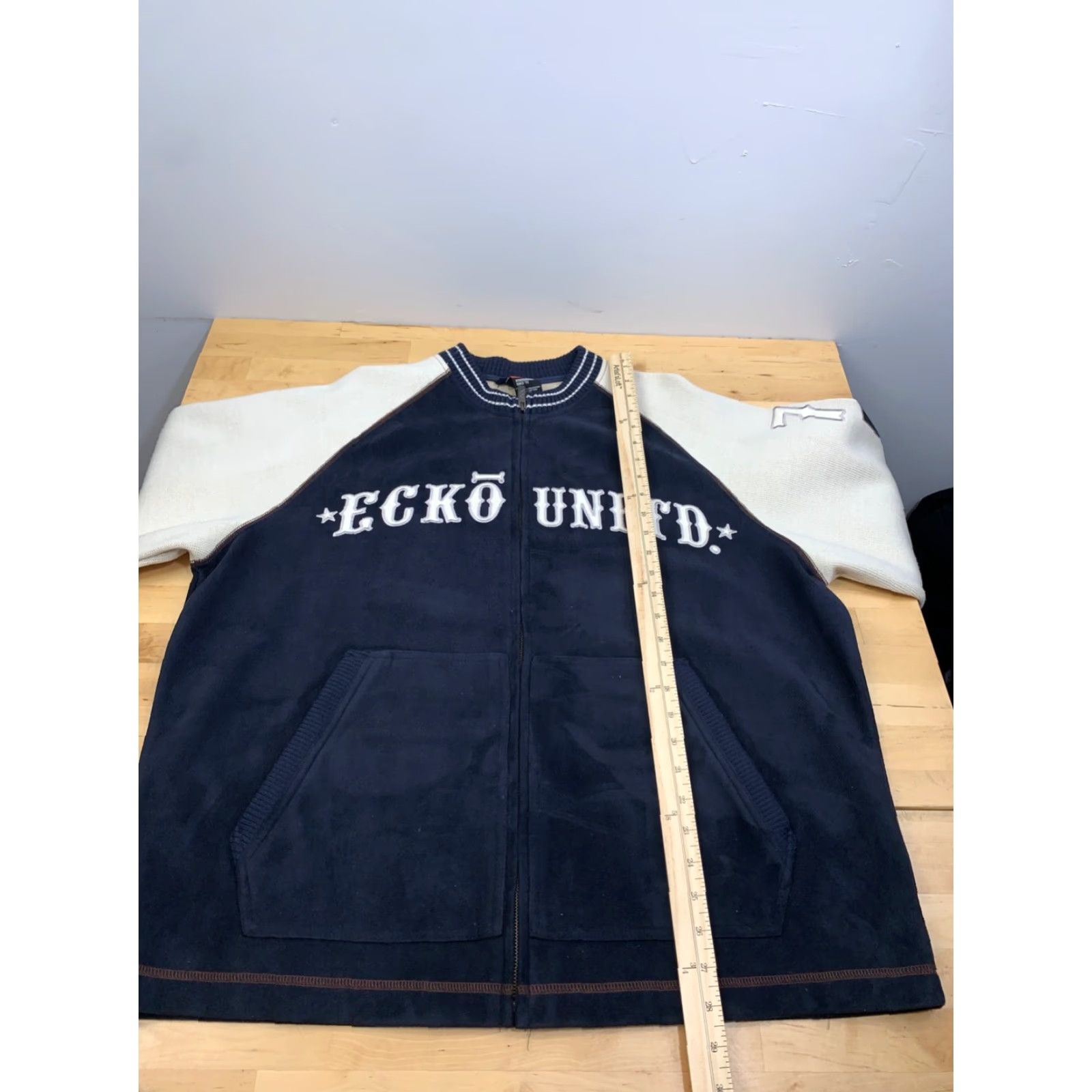 Ecko Unltd. VINTAGE Ecko Unltd Jacket Mens L Blue Zip Size US L / EU 52-54 / 3 - 5 Thumbnail