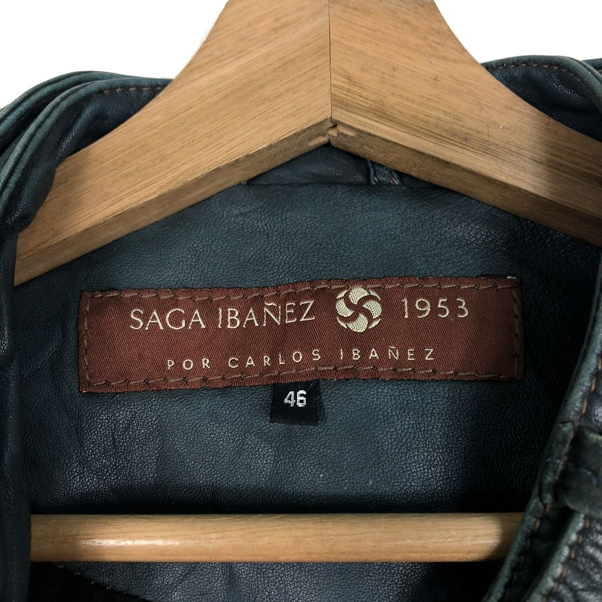 Japanese Brand 🔥IF SIX WAS NINE DESIGN LEATHER BIKER JACKET SAGA IBANEZ Size US S / EU 44-46 / 1 - 18 Thumbnail