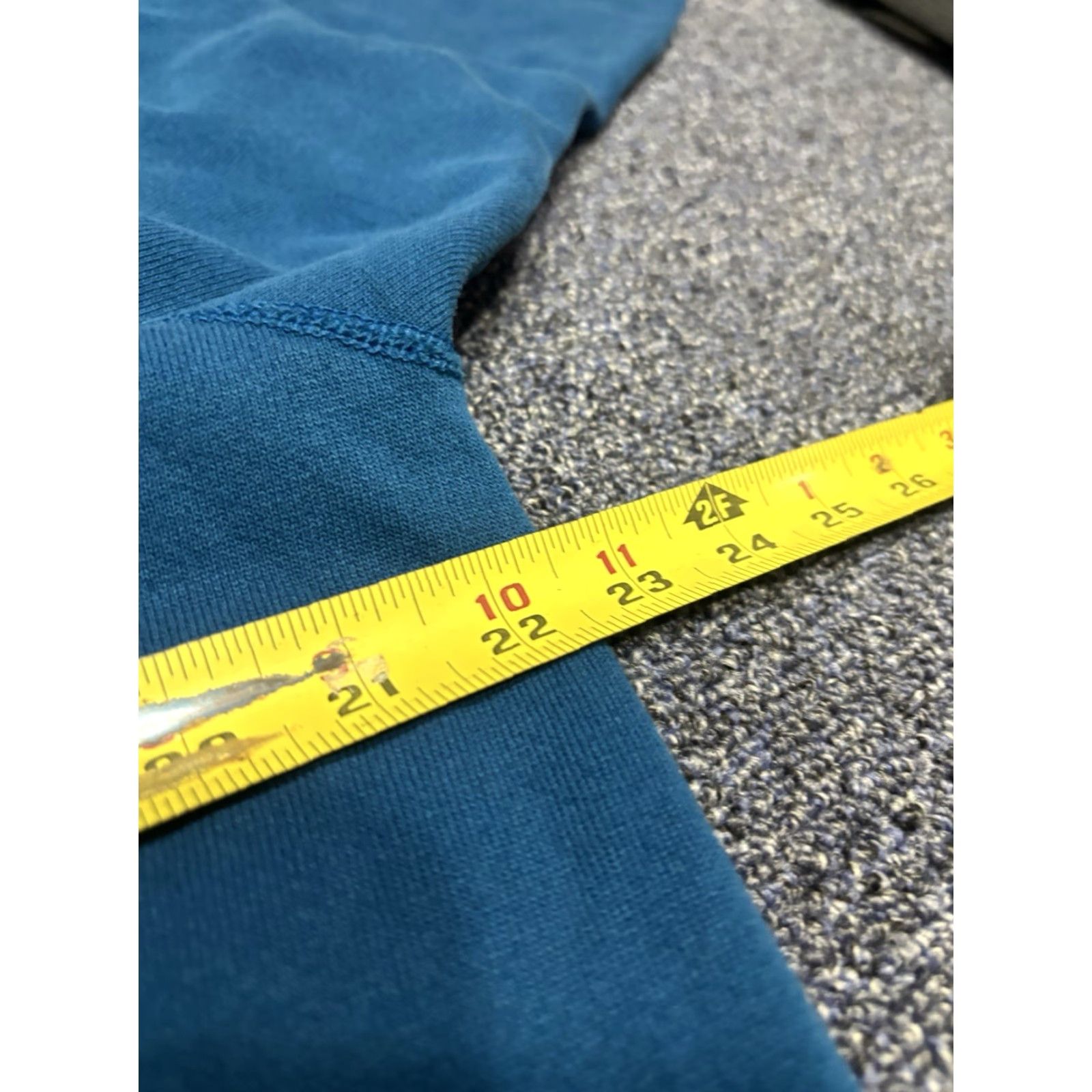 Vintage VINTAGE Sweatshirt Women's Pullover Raglan Blue Size M Crew Neck USA Made Blank P2 Size M / US 6-8 / IT 42-44 - 2 Thumbnail