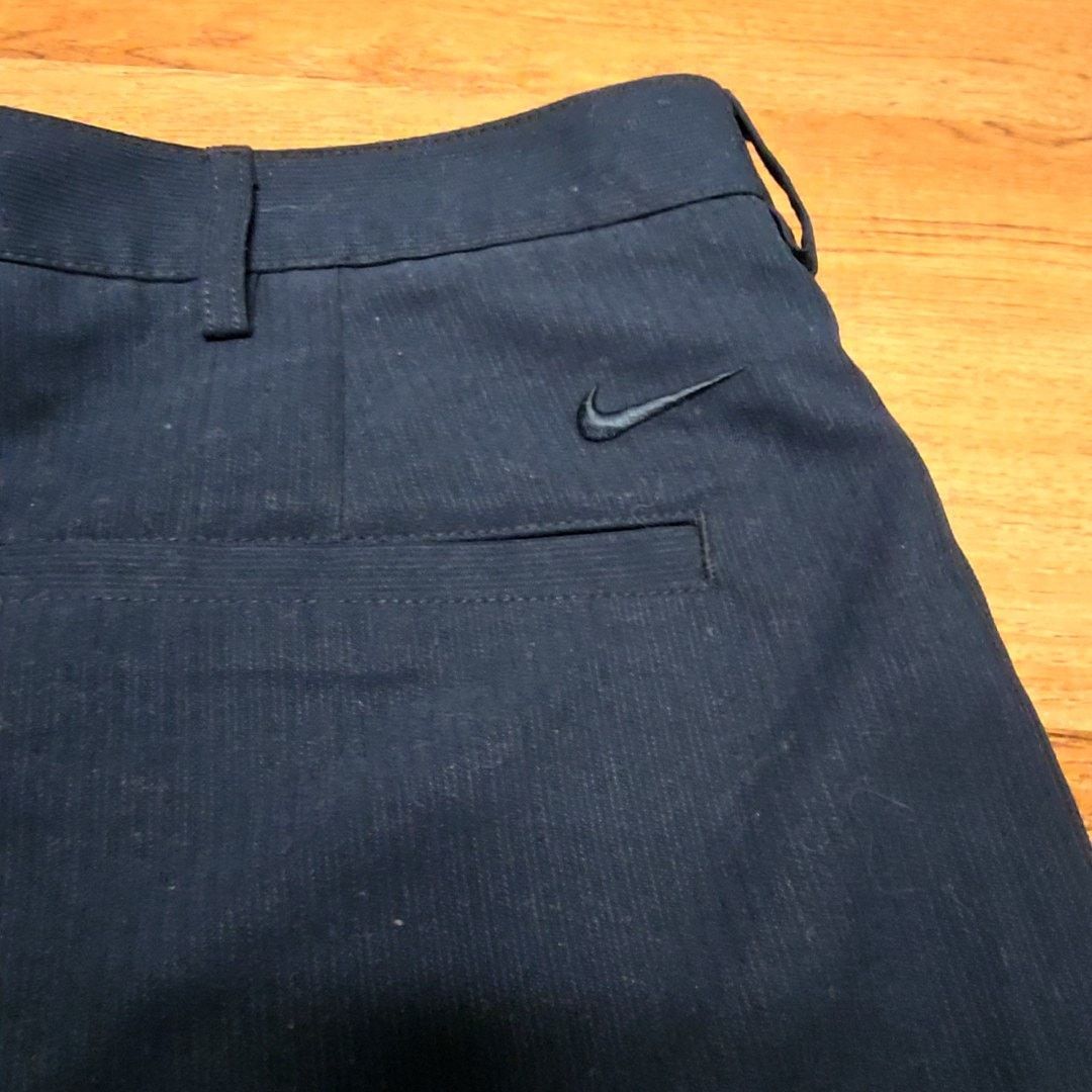 Nike Nike Navy Blue Pleated Casual Mens 36 Golf Shorts Size US 36 / EU 52 - 6 Thumbnail
