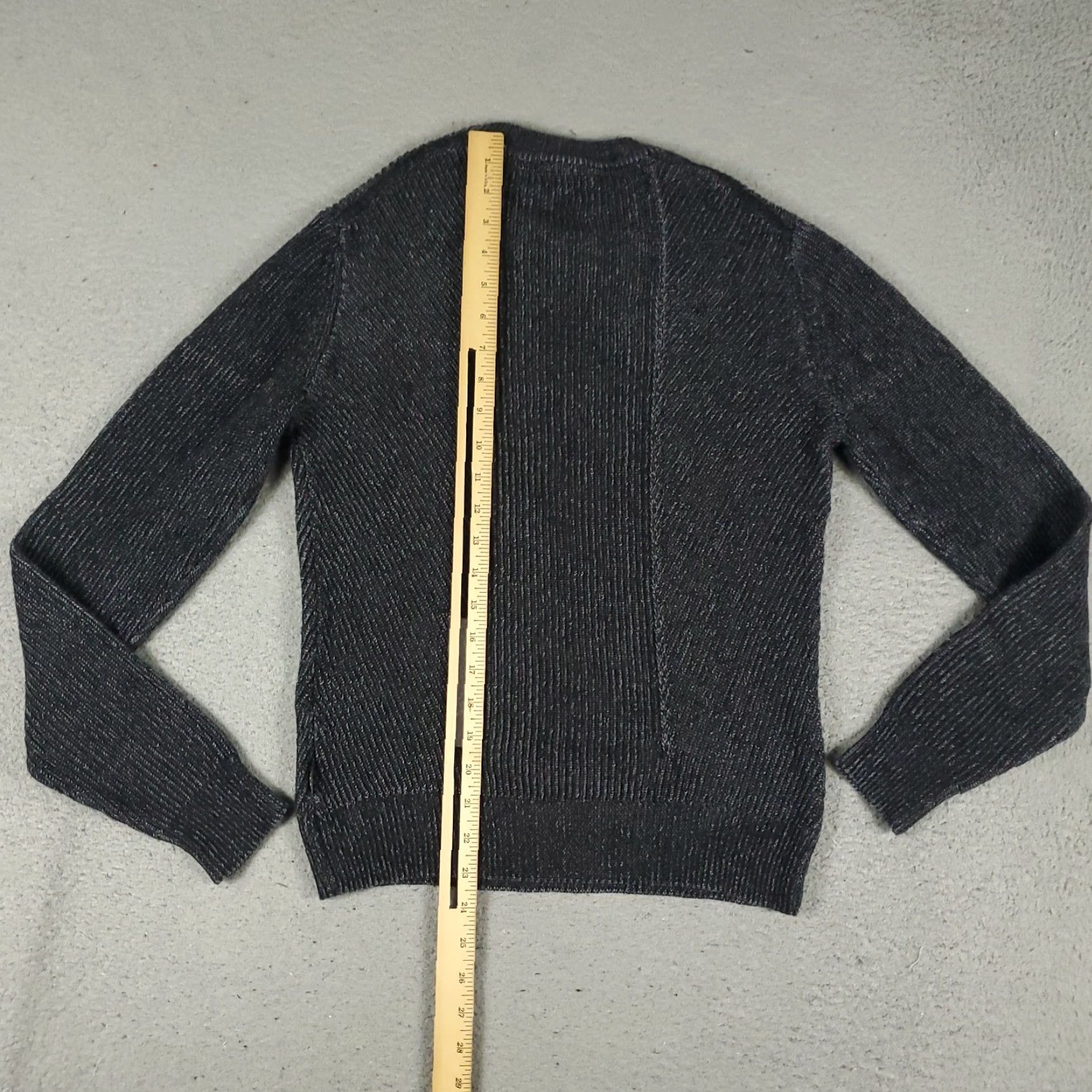 Ted Baker VINTAGE Ted Baker Men's Sweater Pullover Size 3 Gray Knit Long Sleeve Casual Winter Fall Spring Summer Size US S / EU 44-46 / 1 - 5 Thumbnail