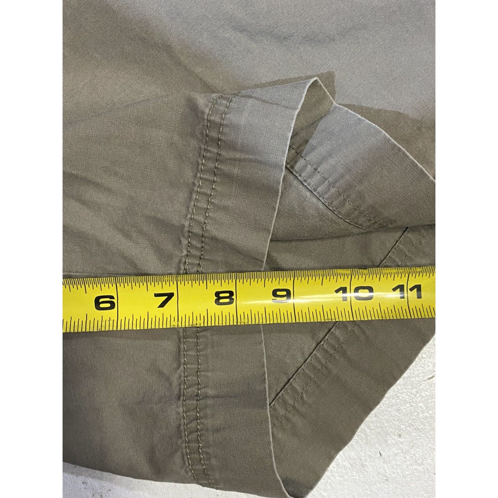 Vintage Columbia Mens Flat Front Cargo Hiking Shorts Beige Khaki Tan 34 Size US 34 / EU 50 - 3 Thumbnail