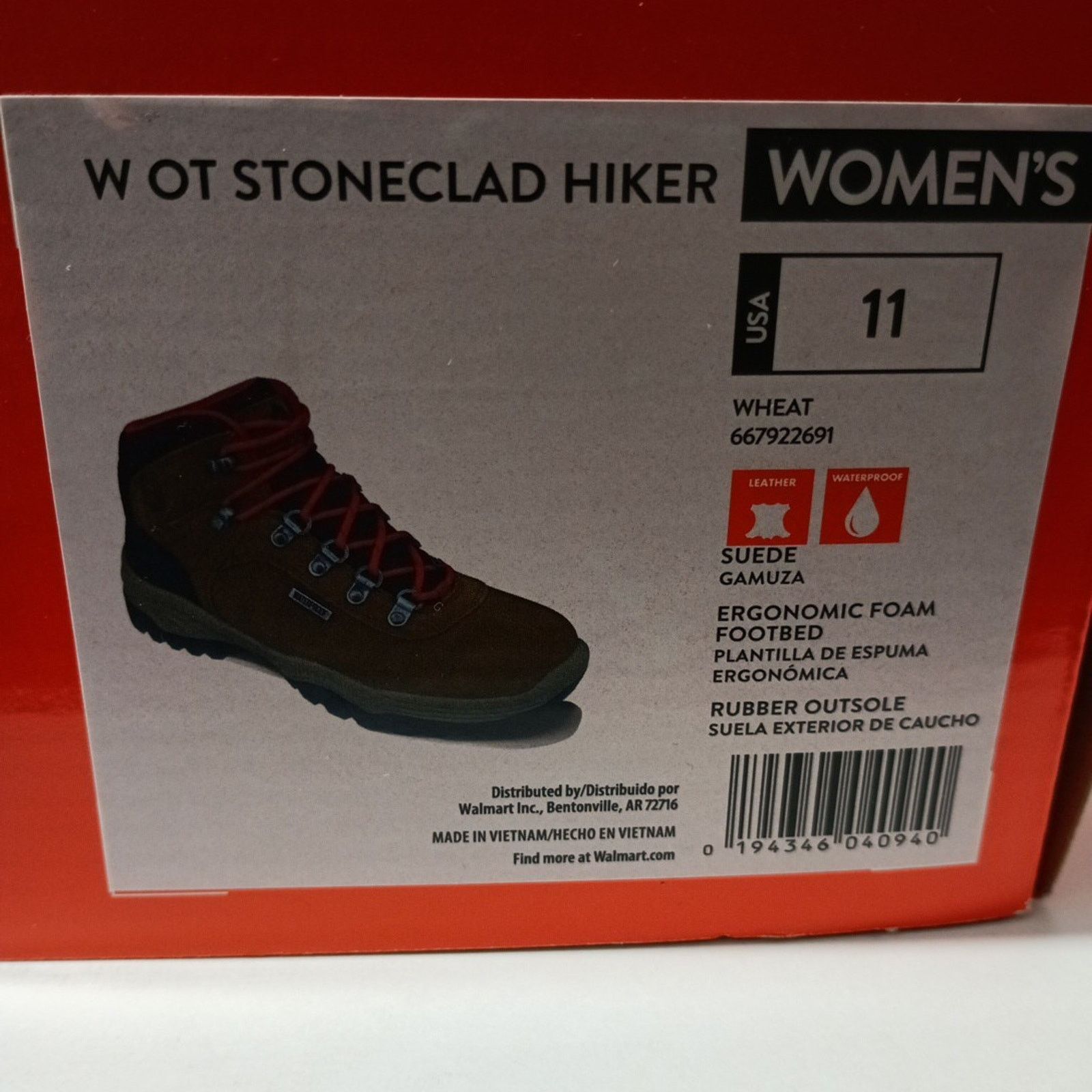 Other Ozark Trail Women's Stoneclad Hiker Boots Wheat Size 11 Size US 11 / IT 41 - 8 Thumbnail