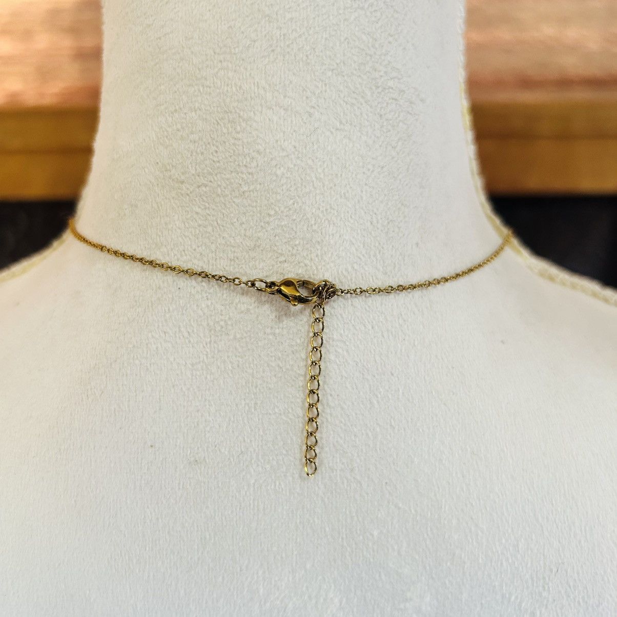 Handmade Handcrafted elegant repurpose vintage dangle necklace Size ONE SIZE - 5 Thumbnail