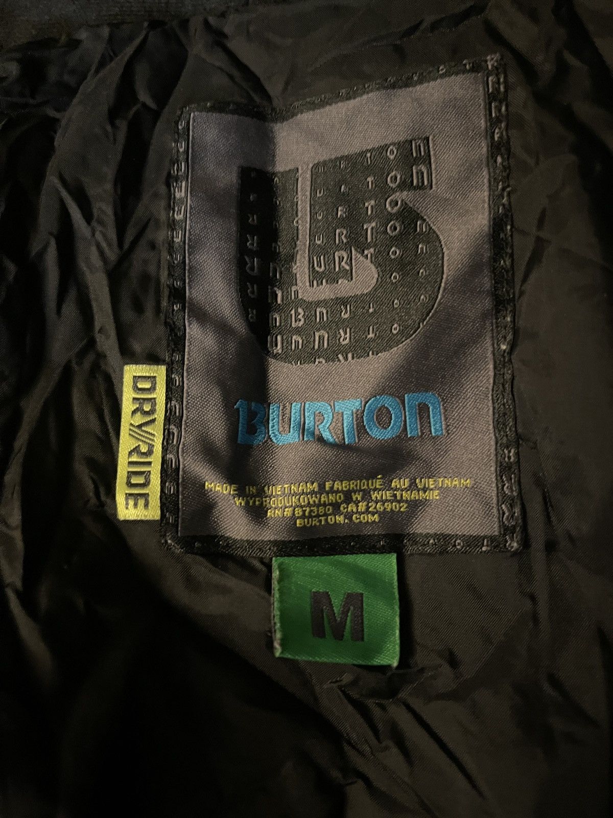 Burton Burton Jacket Mens Medium Dryride Hooded Snowboard Mtn Dew Size US M / EU 48-50 / 2 - 4 Thumbnail