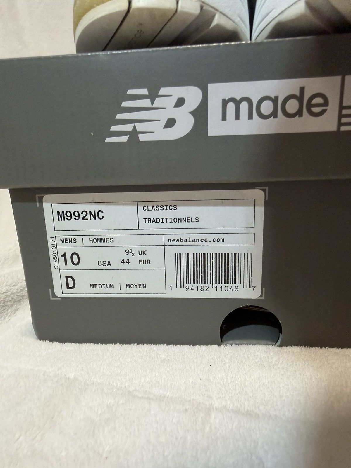 New Balance New balance 992 nimbus cloud Size US 10 / EU 43 - 8 Thumbnail