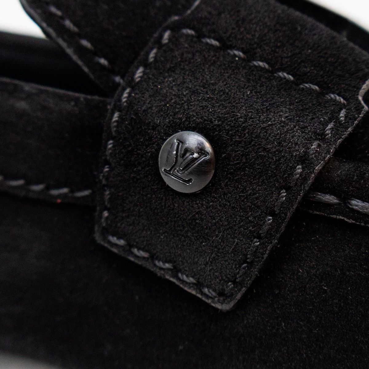 Louis Vuitton Louis Vuitton Monte Carlo Calf Leather Moccasins Blackus11.5 Size US 11.5 / EU 44-45 - 12 Thumbnail