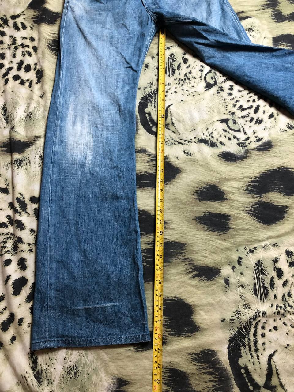 Diesel DIESEL Men’s Blue Denim Jeans Classic Fit Size US 31 - 9 Thumbnail