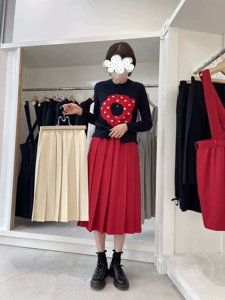 Comme des Garcons Comme Des Garcons size S Wool elastic-waist drawstring ple Size 24" / US 00 / IT 34 - 2 Thumbnail