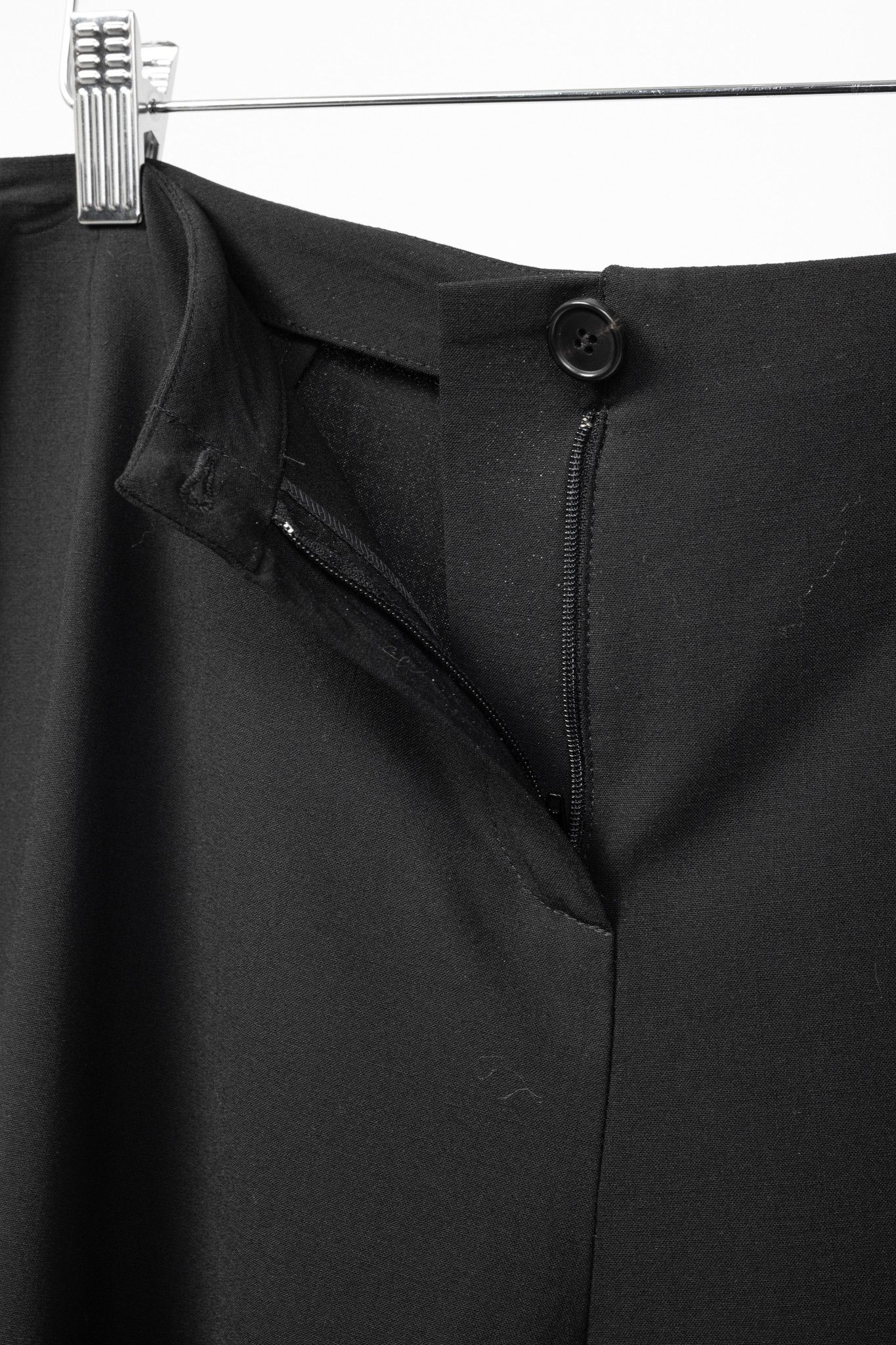 Other Peter O. Mahler Black Stretch Crepe Capris Size 34" / US 12 / IT 48 - 7 Thumbnail