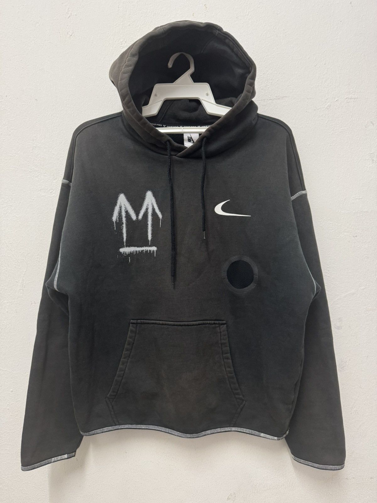 Off White x Nike Faded Style Hoddie Sweatshirt