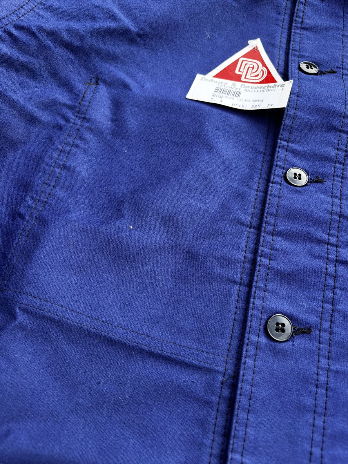 Vintage Vintage 1980s Dubure & Deverchère Moleskin Chore Jacket Size US L / EU 52-54 / 3 - 6 Thumbnail