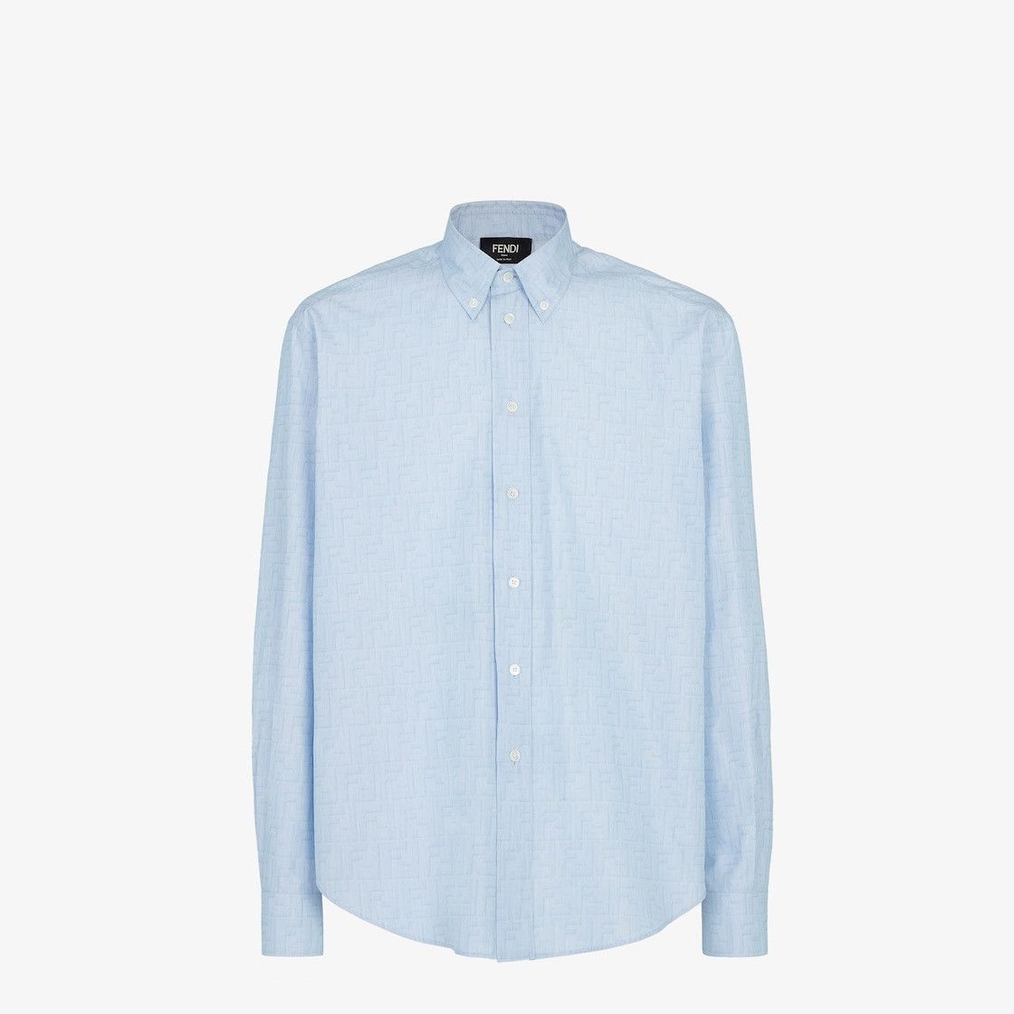 Fendi o1s1wg111125 Shirt in Light Blue Size US M / EU 48-50 / 2 - 1 Thumbnail