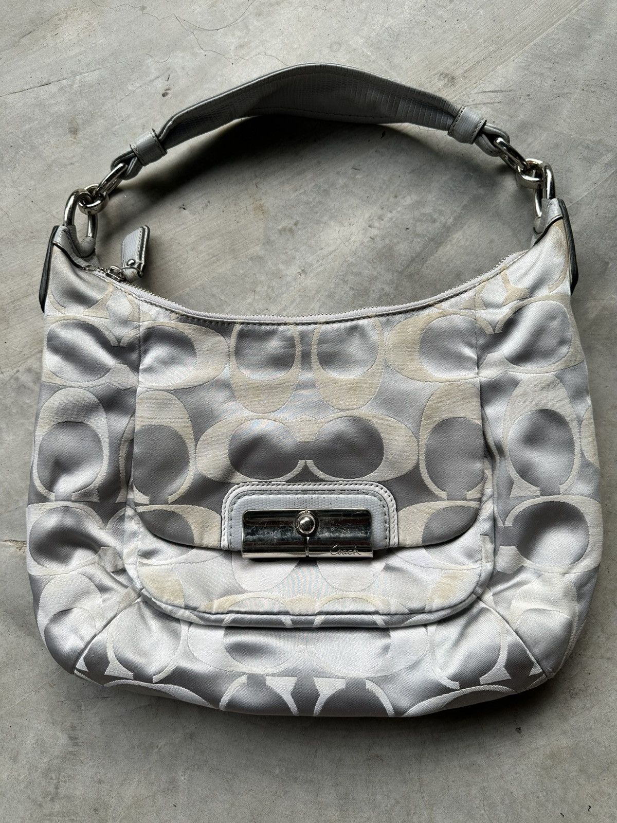 Coach Kristin Crescent Hobo deals Bag