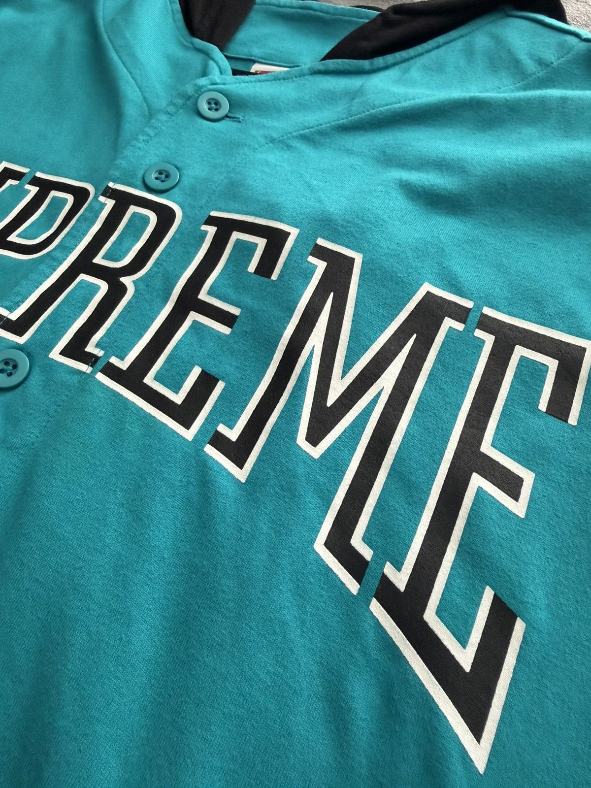 Supreme Supreme Hooded Baseball Top Size US M / EU 48-50 / 2 - 3 Thumbnail
