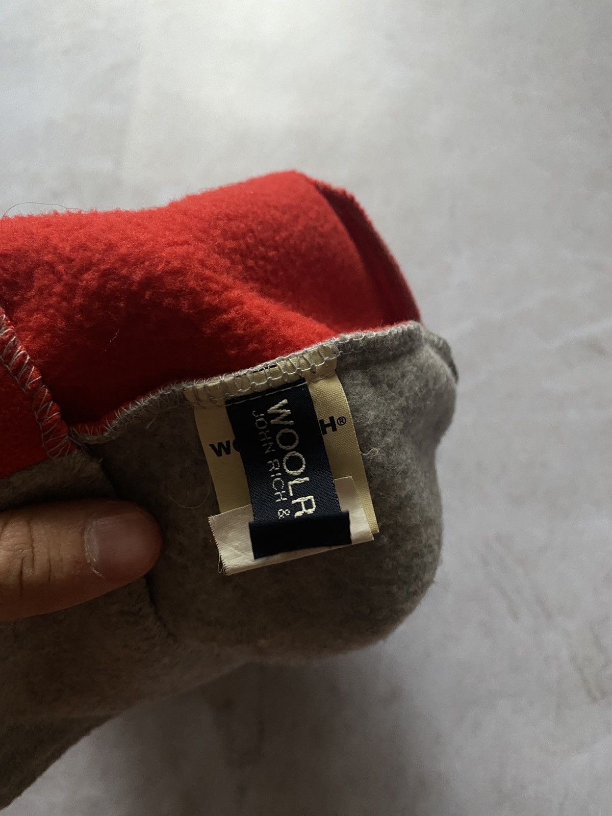 Woolrich Woolen Mills Vintage Woolrich Fleece Y2k Hat Outdoor Life Style Size 34 - 4 Thumbnail
