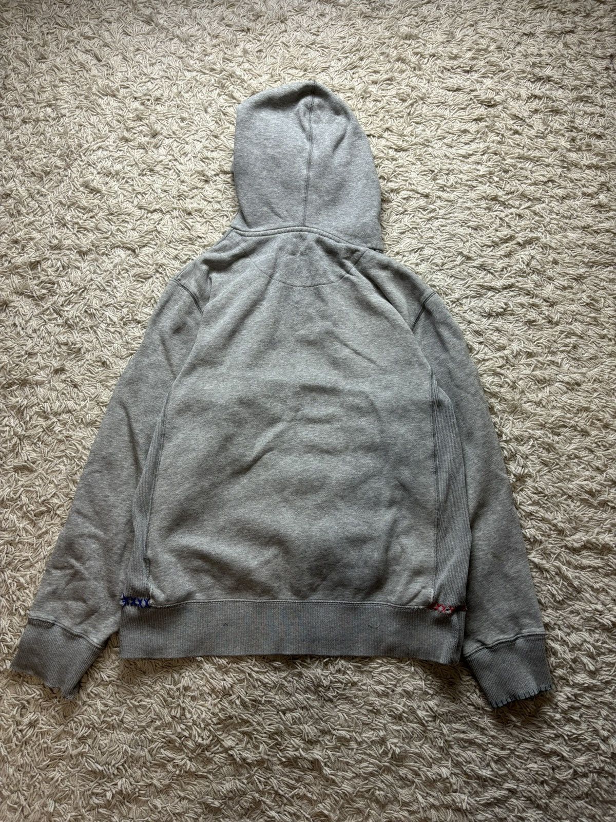 Faded Glory × Nike × Vintage Vintage Faded Hoodie Nike Boxi Logo Custom Size US M / EU 48-50 / 2 - 8 Thumbnail