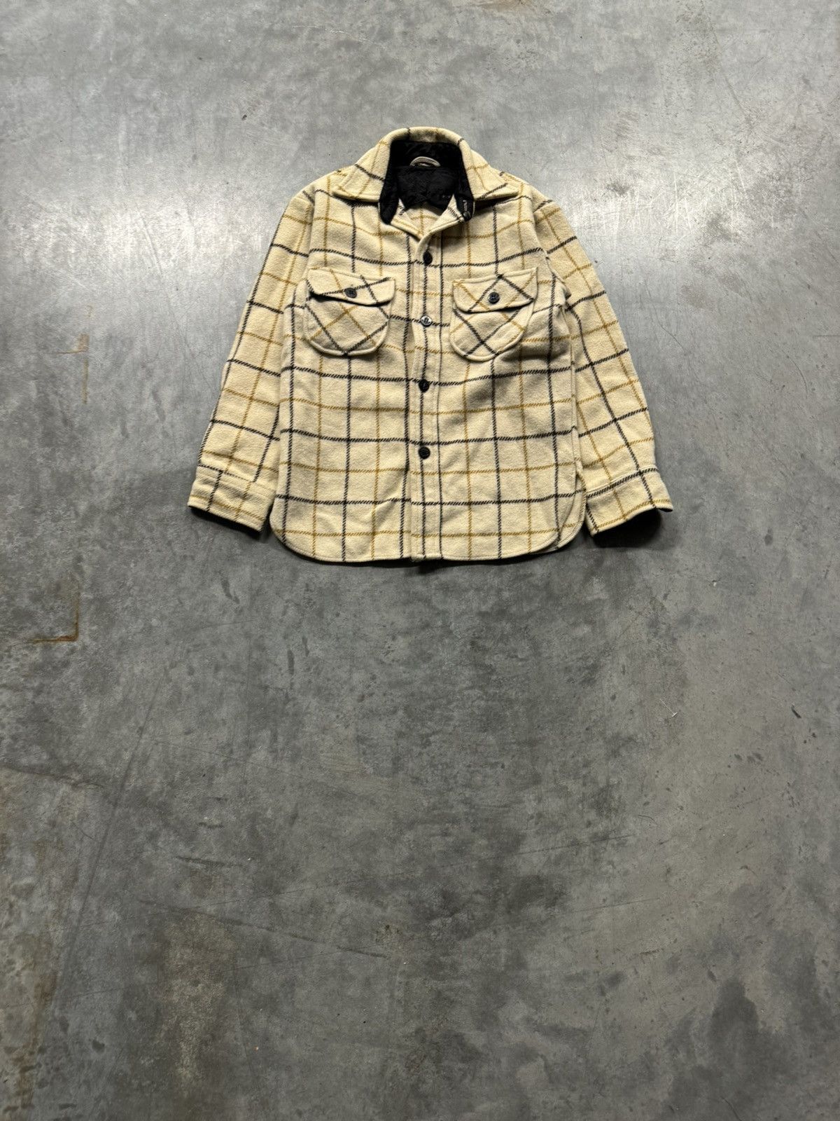 Vintage Vintage 60s Heavy Wool Plaid Shacket Size US XS / EU 42 / 0 - 1 Thumbnail