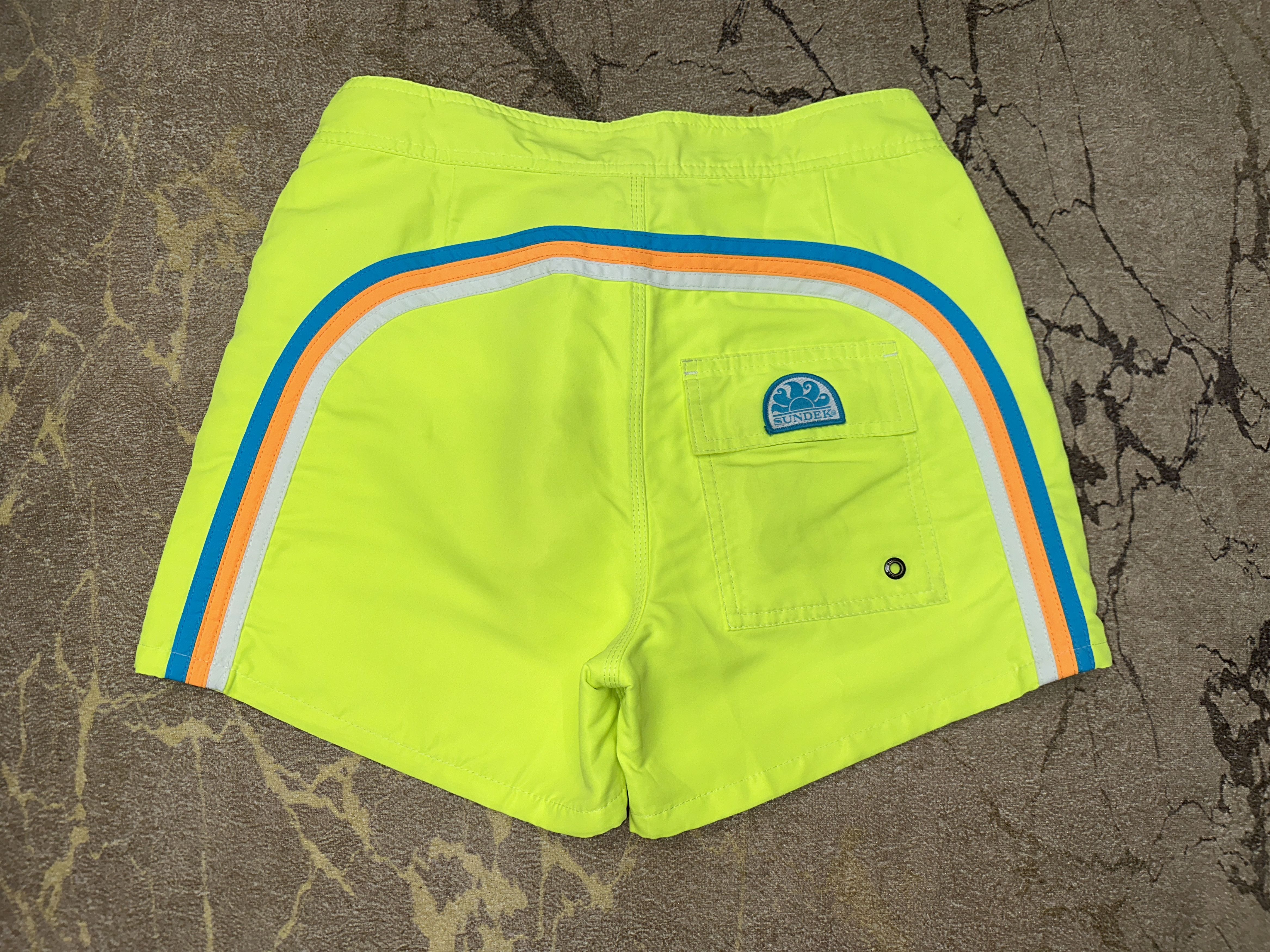 Sundek Rainbow Sundek 27 Beach Board Shorts Trunks Bath Size 27 XS Size US 27 - 4 Thumbnail