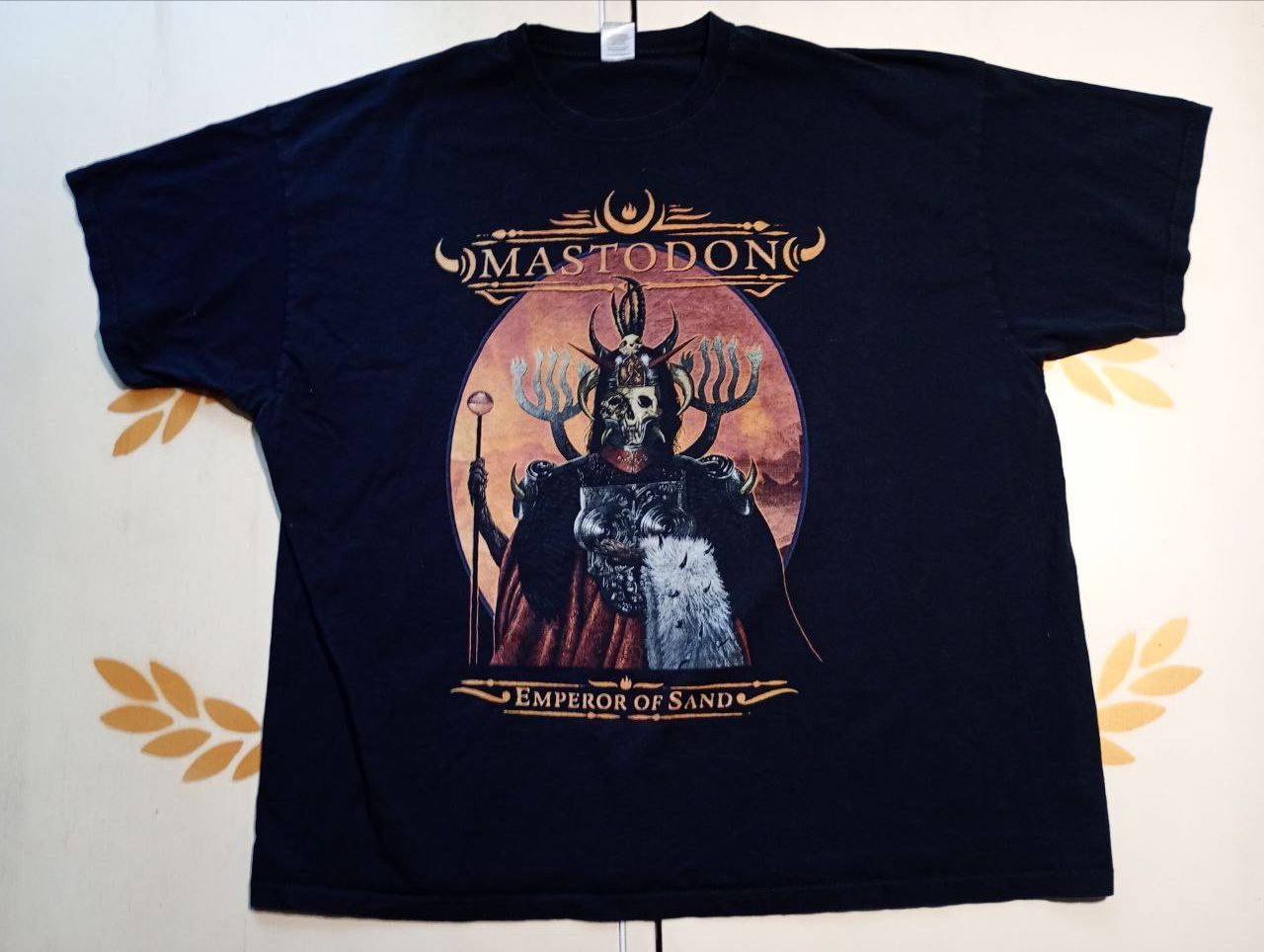 Band Tees × Fruit Of The Loom × Vintage Fruit Of The Loom Mastodon Emperor Of Sand Size US XXL / EU 58 / 5 - 1 Thumbnail