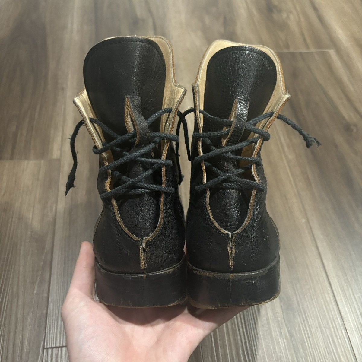 Beauty Beast Beauty:Beast AW98 Backlace Paw boots | Grailed